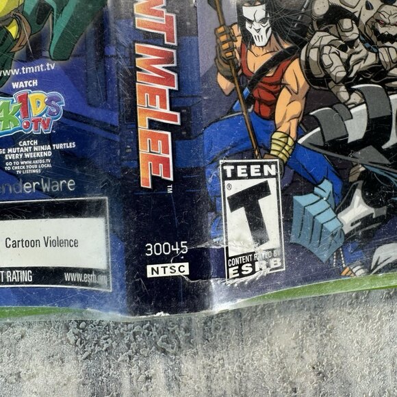 TMNT Mutant Melee Microsoft Xbox Tested Teeange Mutant Ninja Turtles Complete - Picture 8 of 8